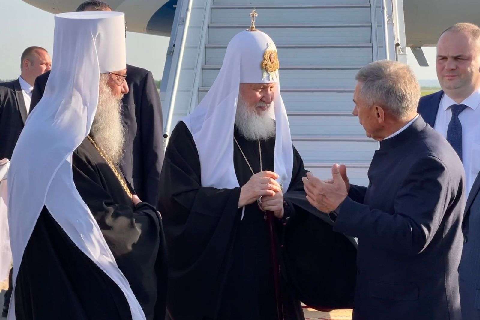 Святейший Патриарх Кирилл прибыл в Казань