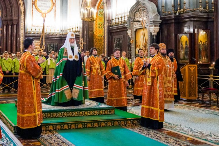 Патриарх Кирилл: Настало время духовной мобилизации