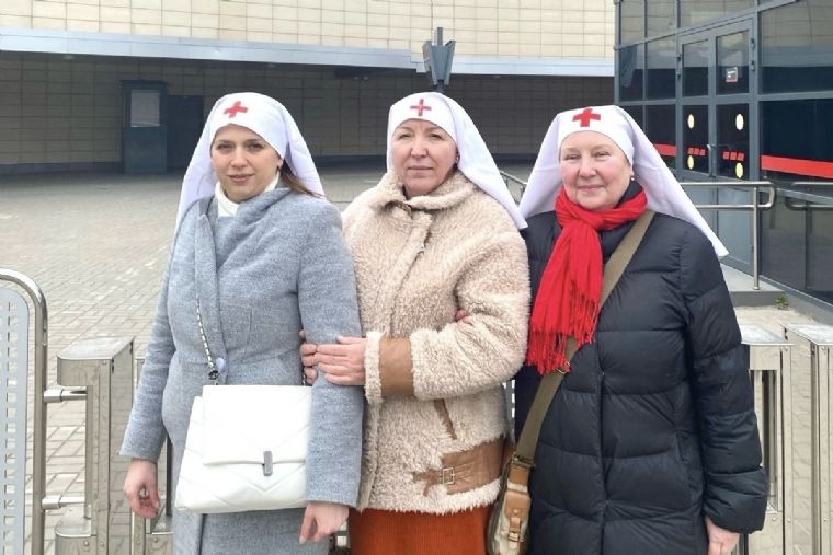 Сестры милосердия Казанской епархии несут служение в военном госпитале Ростова-на-Дону