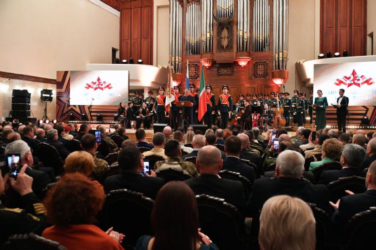 Митрополит Кирилл принял участие в торжественном мероприятии, посвящённом празднованию Дня защитника Отечества