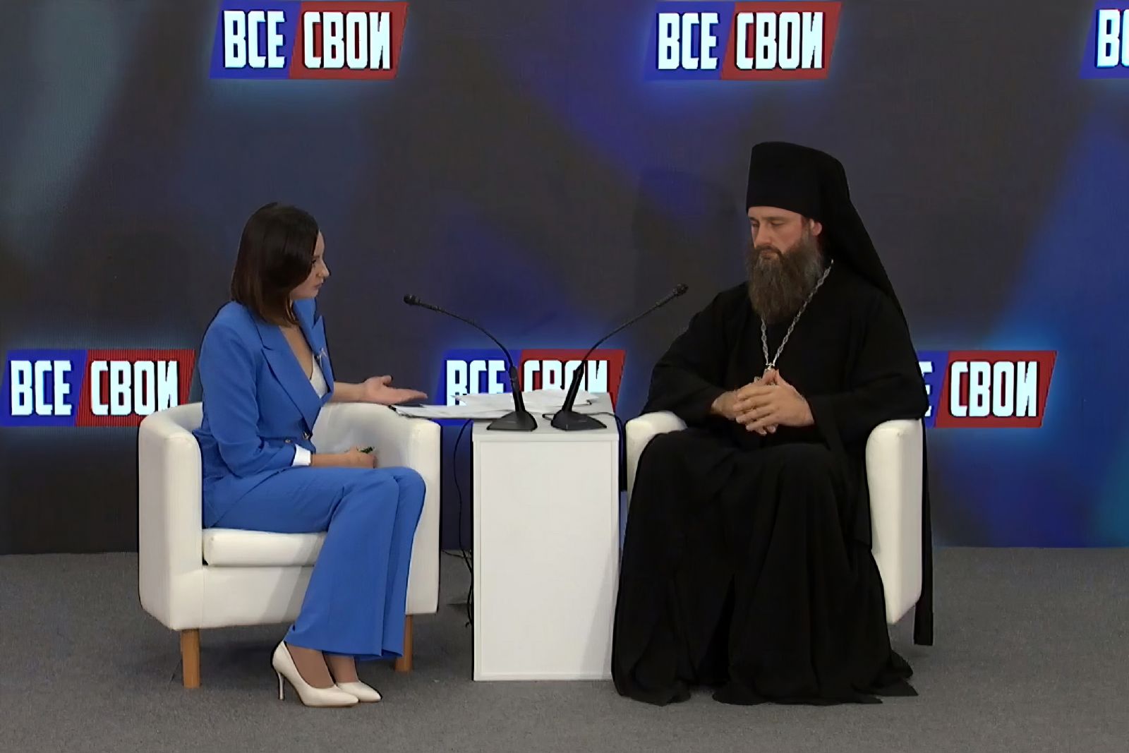 Наместник Раифского монастыря принял участие в патриотическом телевизионном марафоне