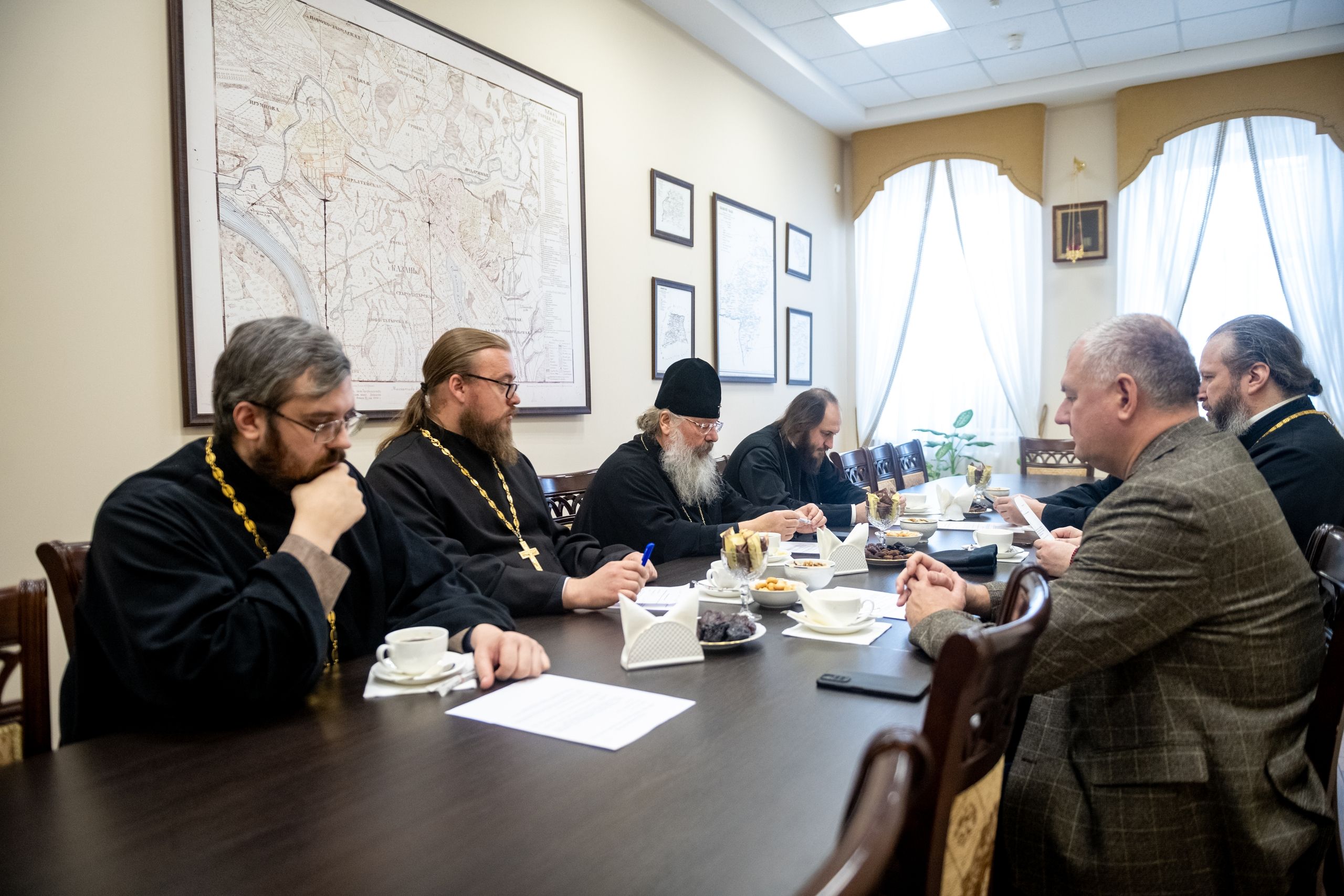 Вопросы проведения Казанского миссионерского форума обсудили на рабочей встрече в епархиальном управлении